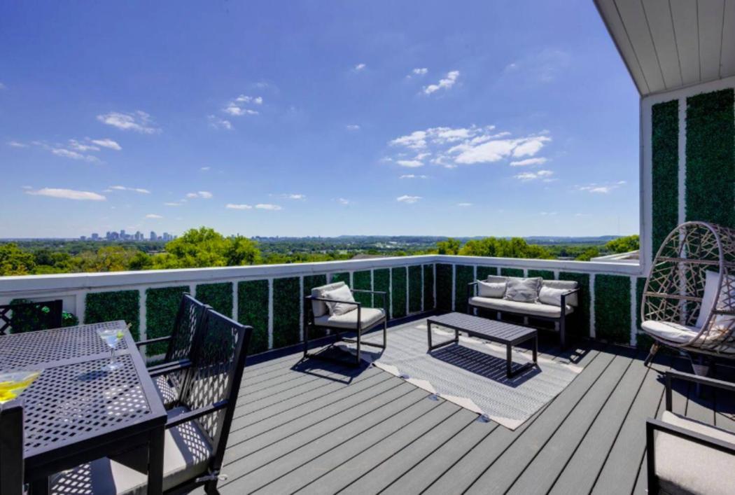 Luxury Four-Story Home, Rooftop Deck With Views, Pingpong! Sleeps 12! Nashville Exteriér fotografie